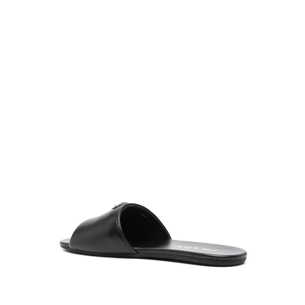Prada Black Flip-Flops & Slides Women