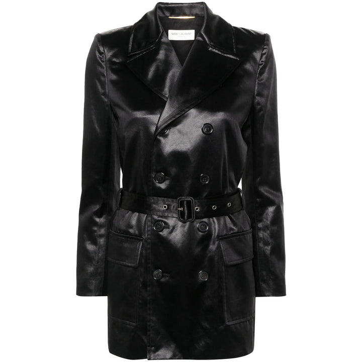 Saint Laurent Black Jackets - Blazers Women