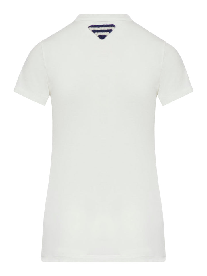 Prada Women Printed Cotton T-Shirt
