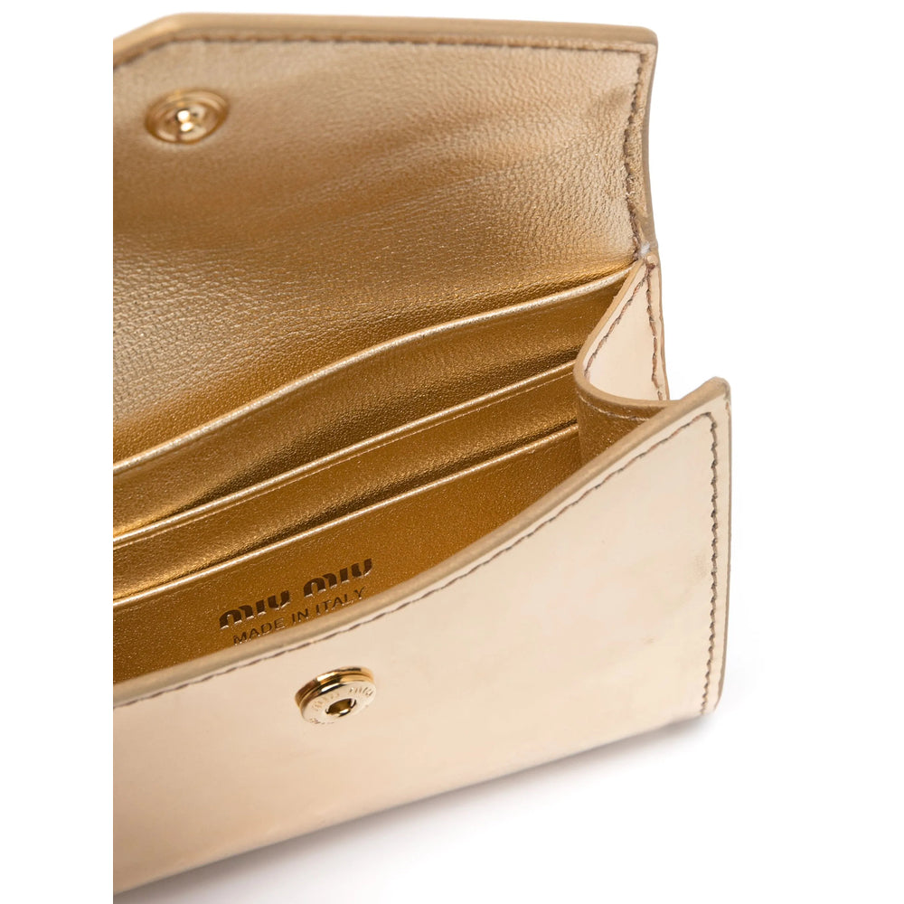 Miu Miu Gold Wallets & Purses Women