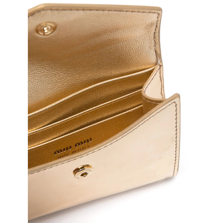 Miu Miu Gold Wallets & Purses Women