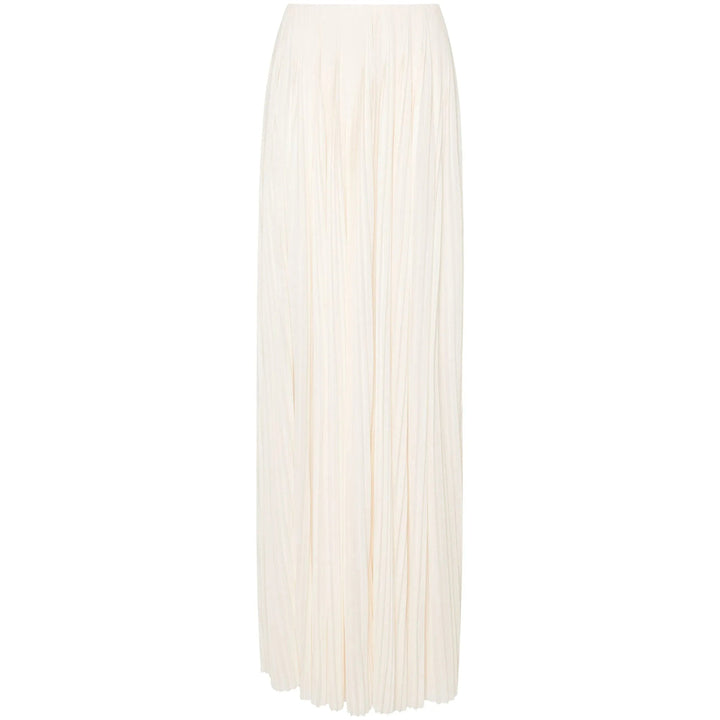 Saint Laurent Neutrals Skirts - Pleated Skirts Women