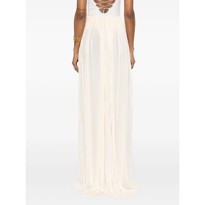 Saint Laurent Neutrals Skirts - Pleated Skirts Women