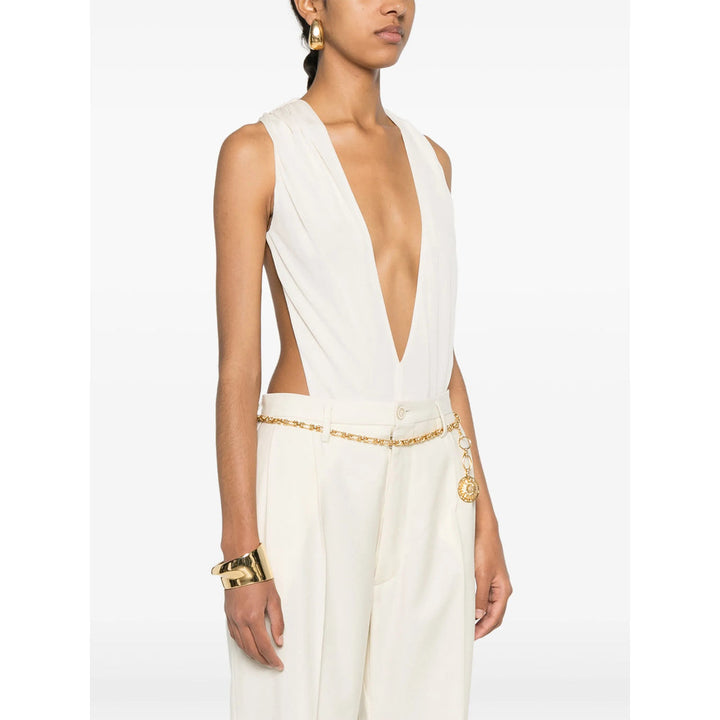 Saint Laurent Neutrals Tops - Vests & Tank Tops Women