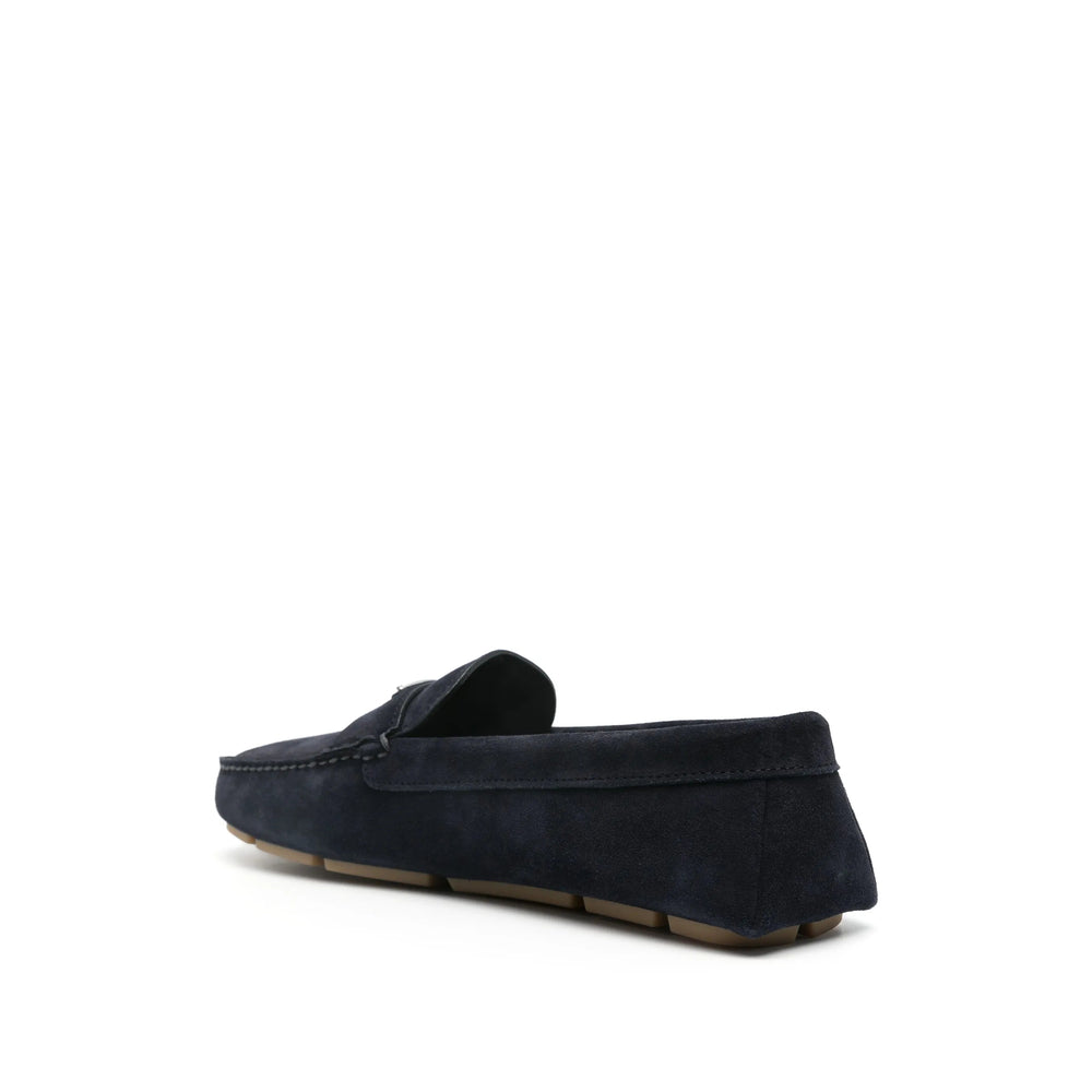 Prada Blue Loafers Men
