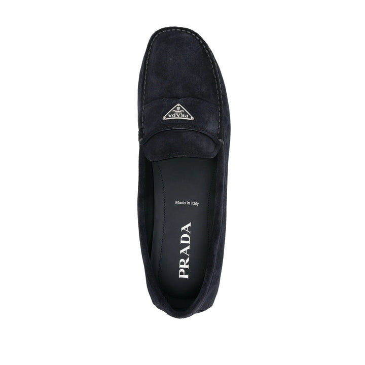 Prada Blue Loafers Men