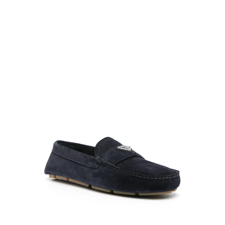 Prada Blue Loafers Men