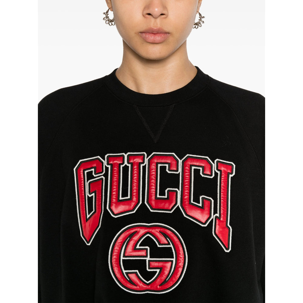 Gucci Black Tops - Sweatshirts Women