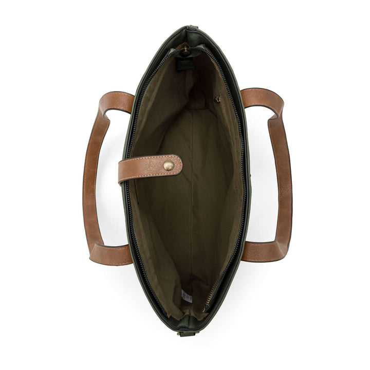 Herling green synthetic Shoulder bags