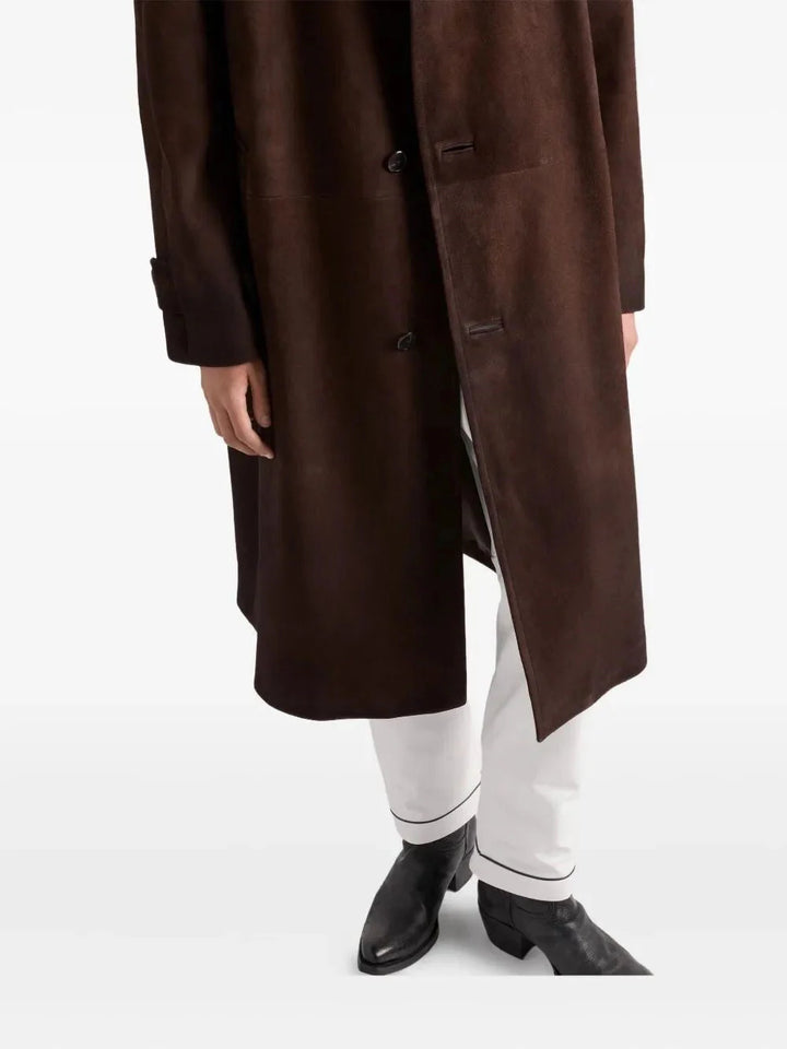 Prada Men Suede Coat