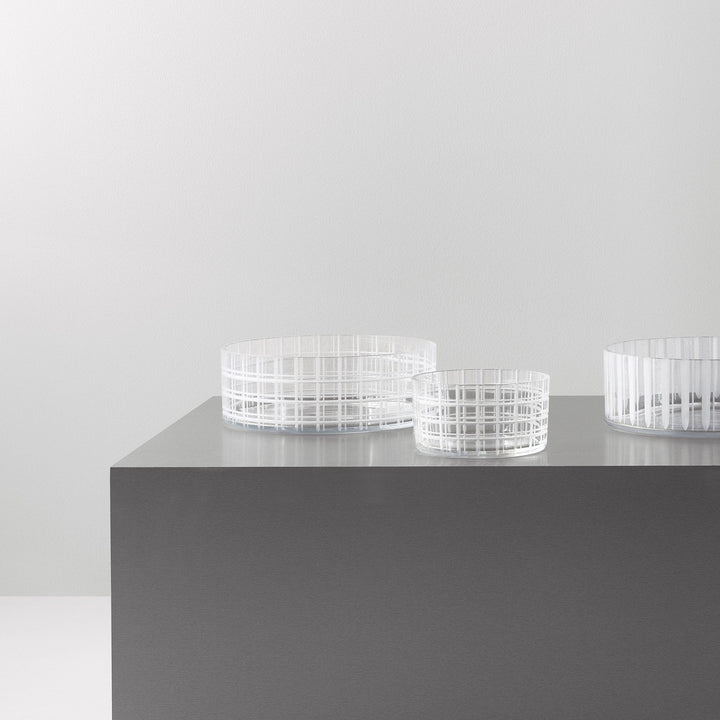 Cut In Number Striped Bowl