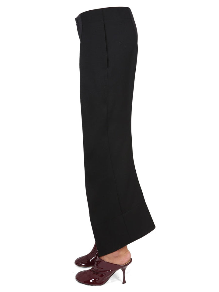 Bottega Veneta Women Compact Wool Pants