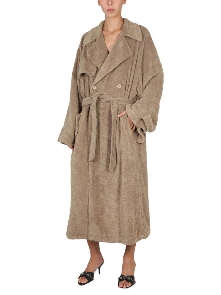 Balenciaga Women Towel Trench Coat