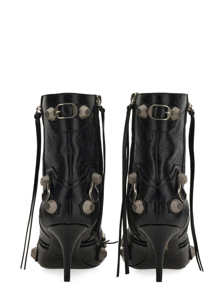 BALENCIAGA Pointed Upper Heeled Boot - 7CM Heel Height