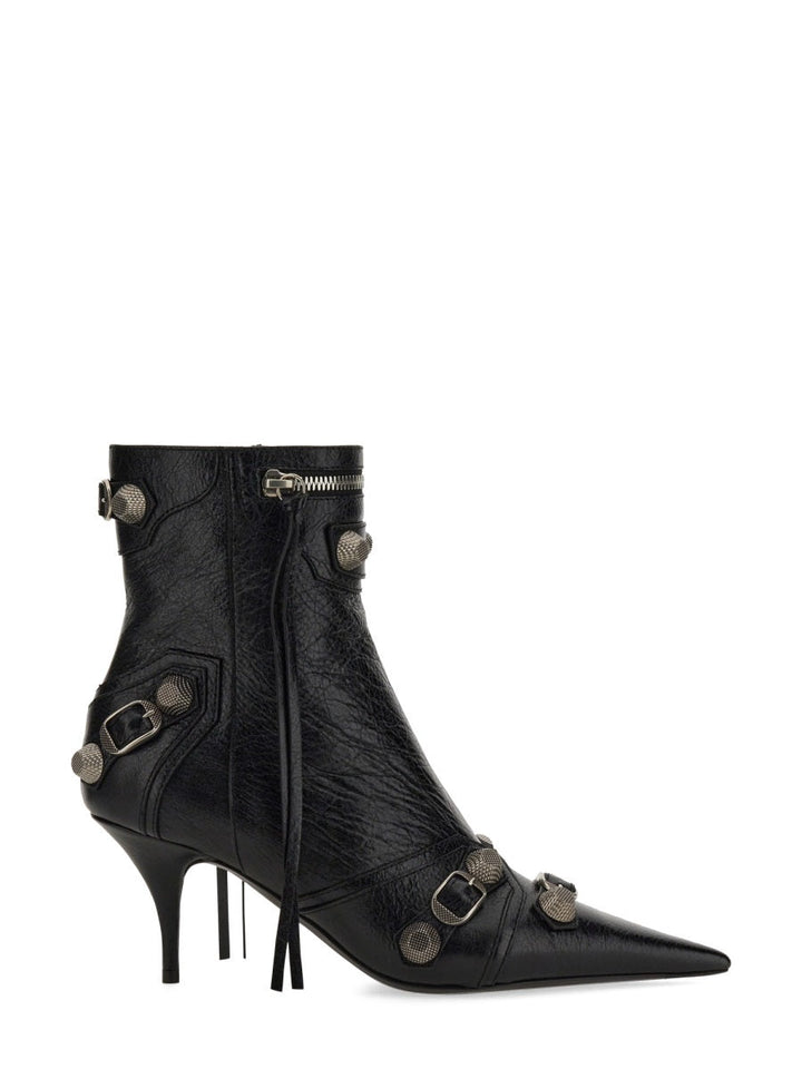 BALENCIAGA Pointed Upper Heeled Boot - 7CM Heel Height