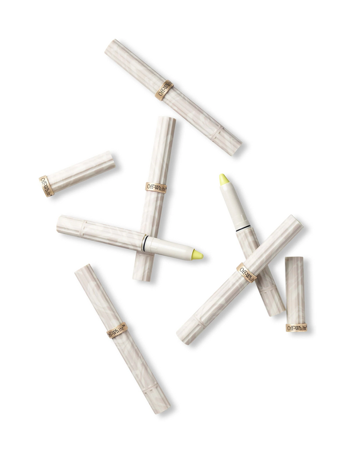 Off White Unisex Imprint Zone Pencil