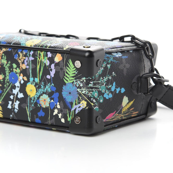 Louis Vuitton Monogram Eclipse Flower Print Mini Soft Trunk Women&