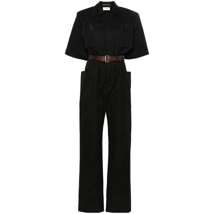Saint Laurent Black All In One - Jumpsuits Women