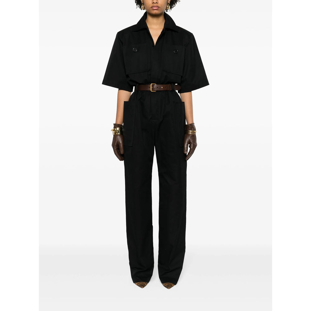 Saint Laurent Black All In One - Jumpsuits Women