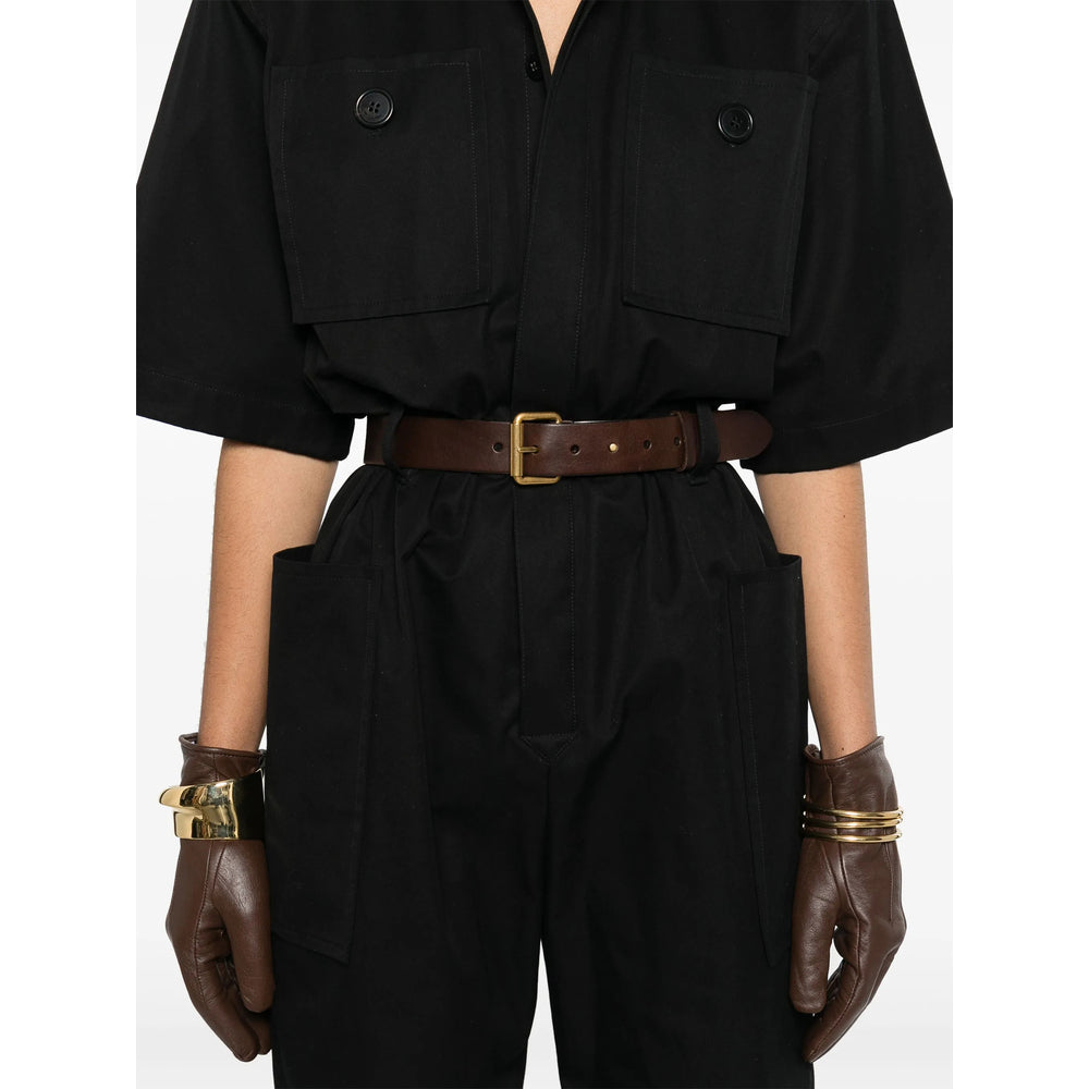 Saint Laurent Black All In One - Jumpsuits Women