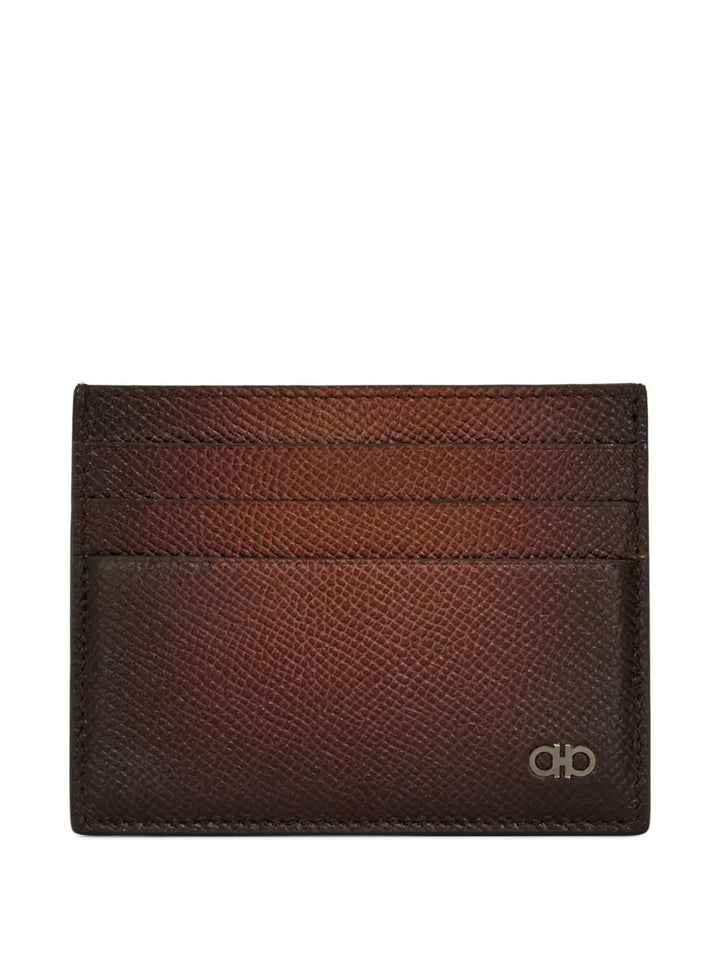 Ferragamo Mini Gancini Hook Card Case