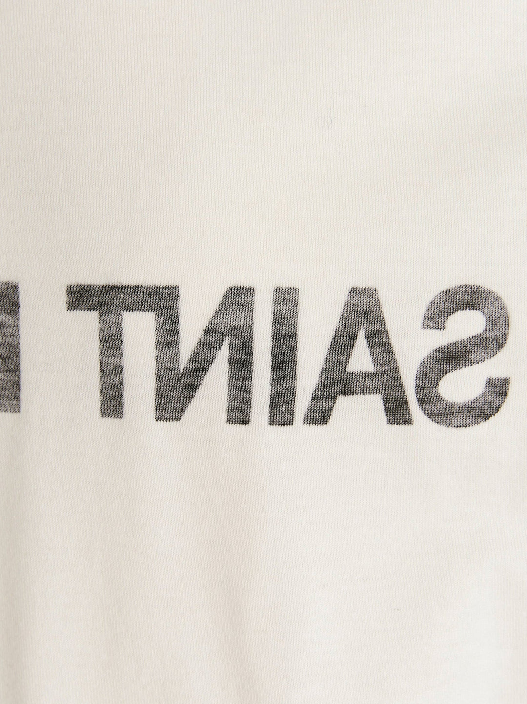 Saint Laurent Men Logo Print T-Shirt