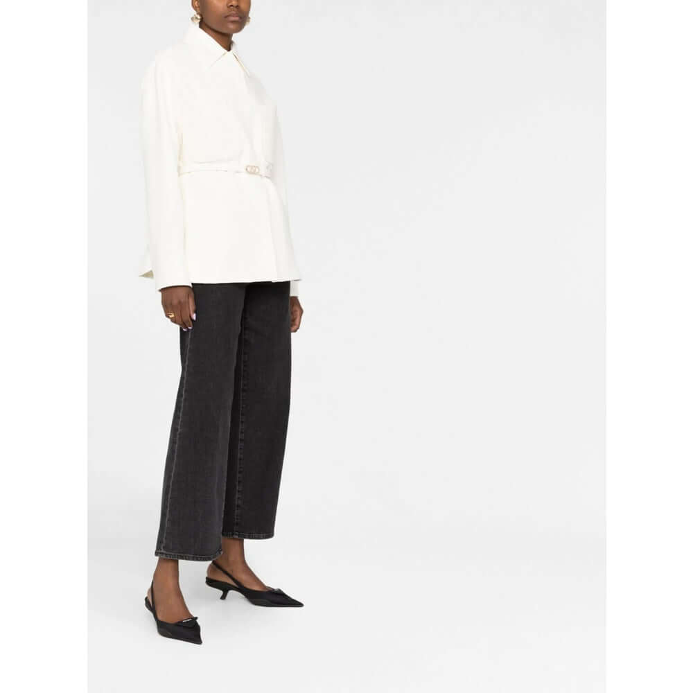Fendi Neutrals Jackets - Fitted Jackets Women