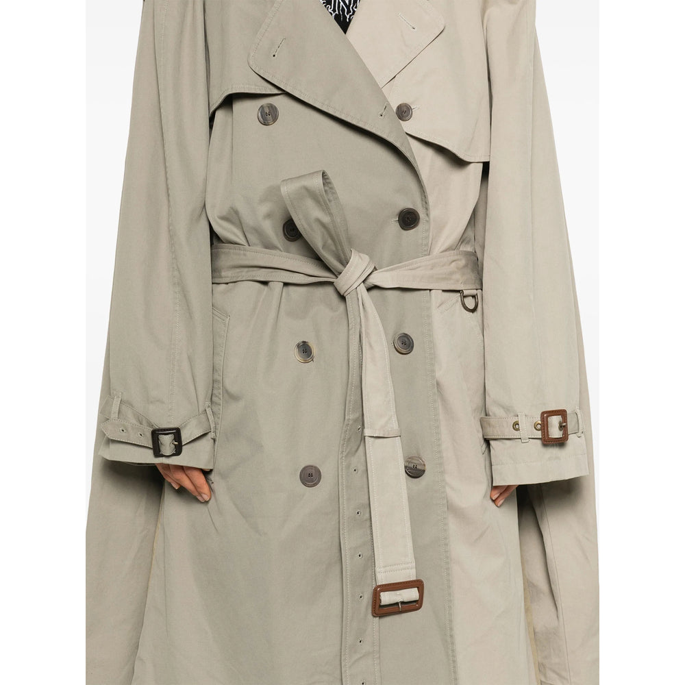Balenciaga Neutrals Coats - Trench & Raincoats Women