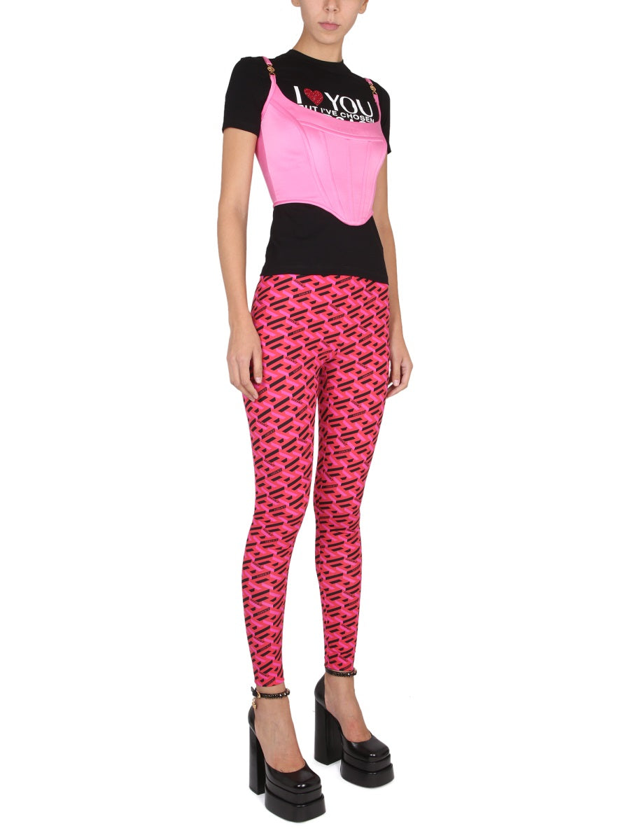 Versace Women T-Shirt "I ♡ You But..."