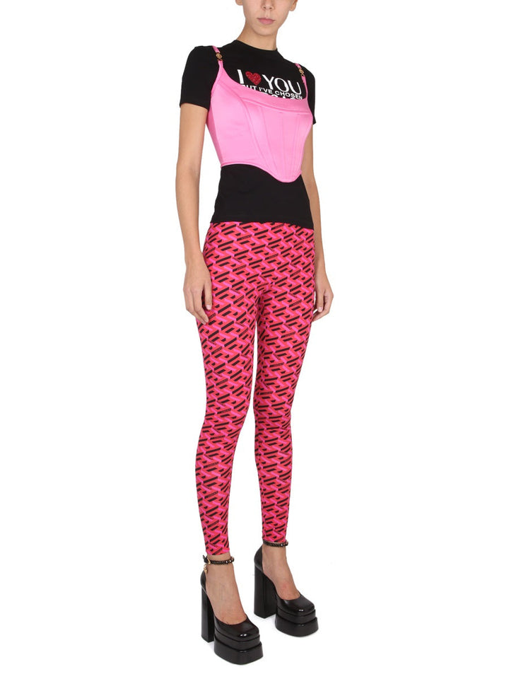 Versace Women T-Shirt "I ♡ You But..."