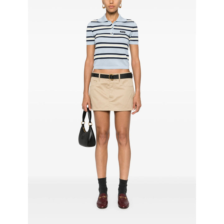 Miu Miu Neutrals Skirts - Straight Skirts Women