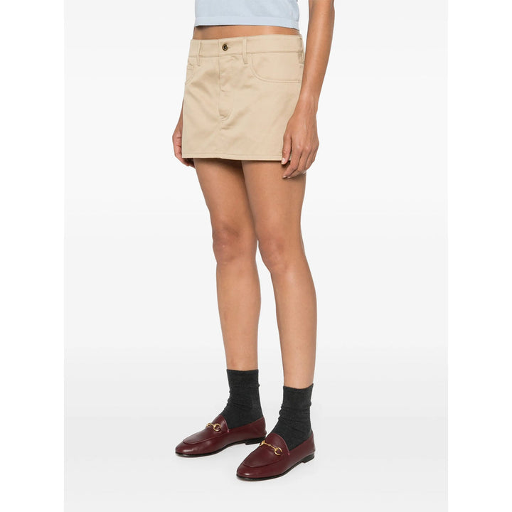 Miu Miu Neutrals Skirts - Straight Skirts Women