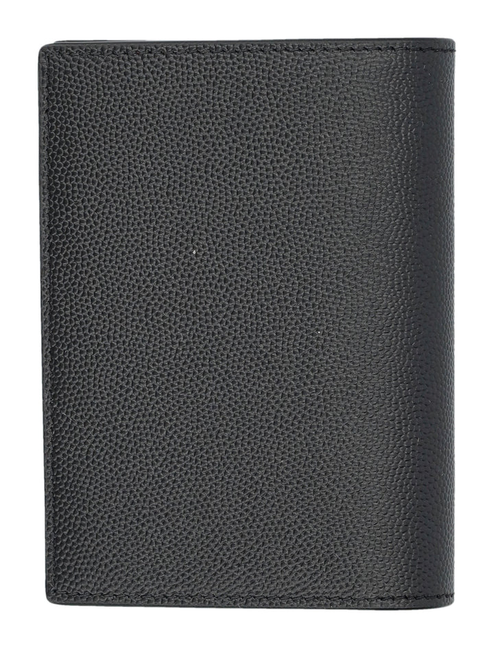 SAINT LAURENT Vertical Bi-Fold Wallet - FW25