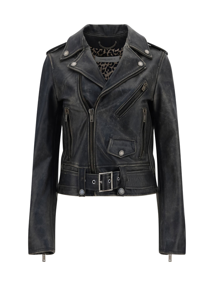 Golden Goose Women Leather Jacket