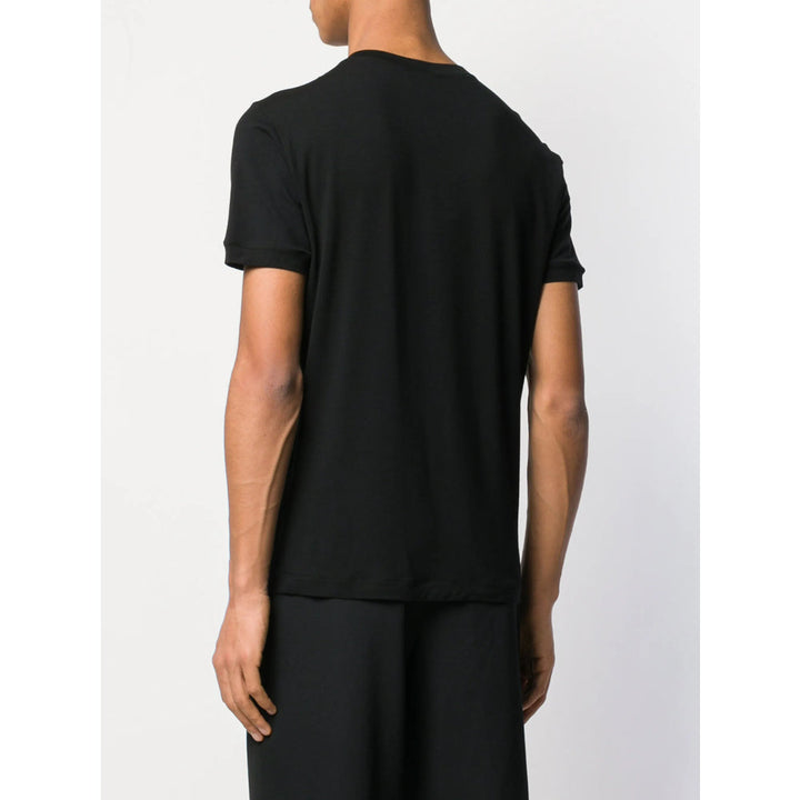 Giorgio Armani Black T-Shirts & Vests - T-Shirts Men
