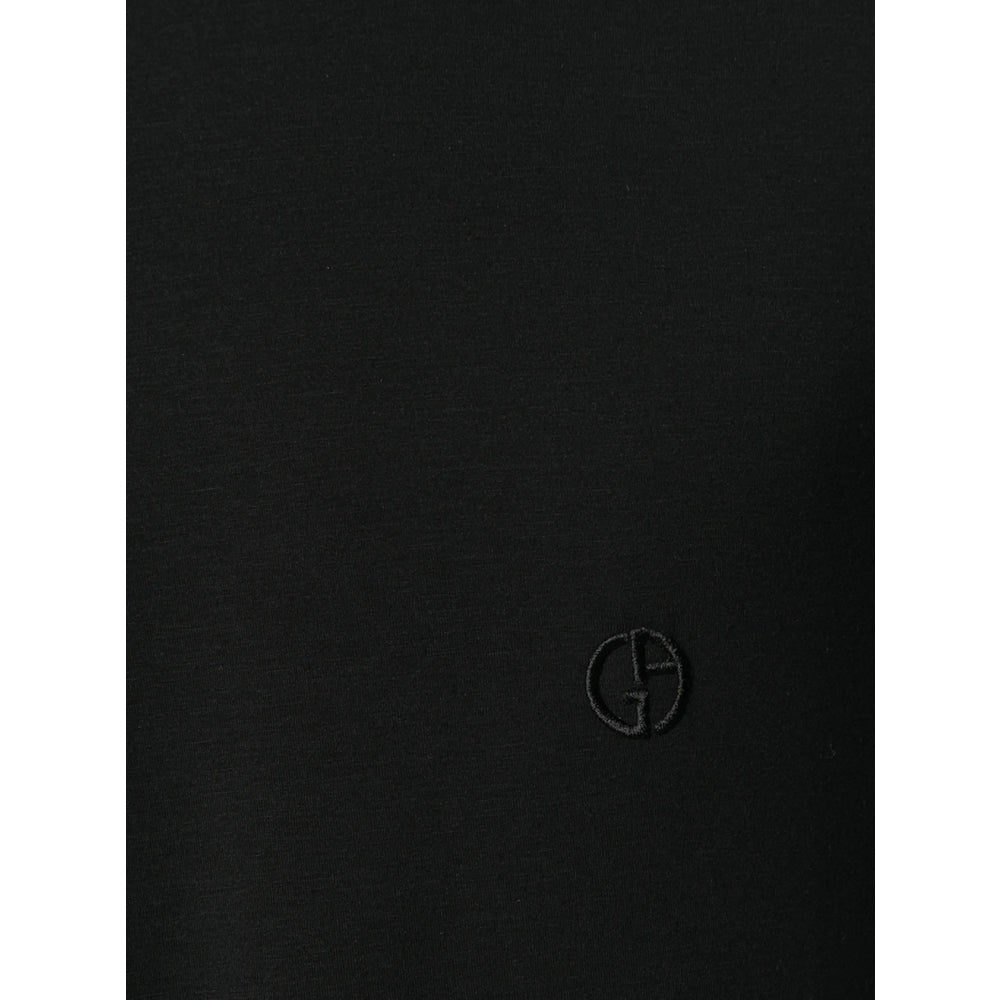 Giorgio Armani Black T-Shirts & Vests - T-Shirts Men