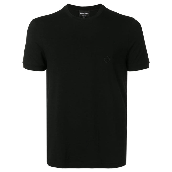 Giorgio Armani Black T-Shirts & Vests - T-Shirts Men
