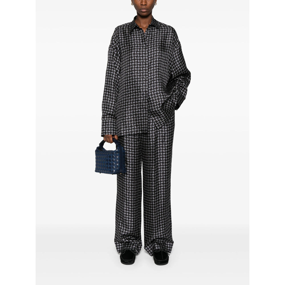 Prada Blue Trousers - Tailored Trousers Women