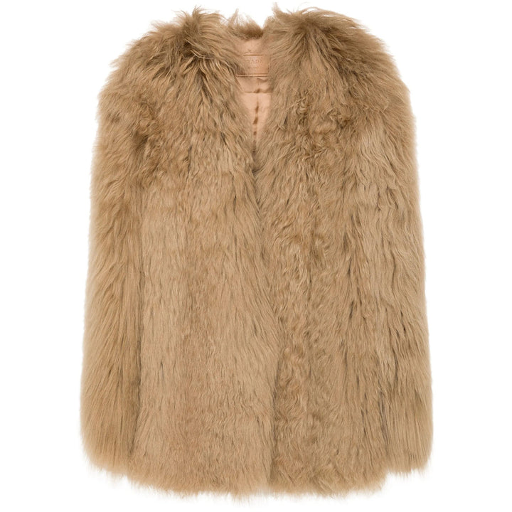 Prada Brown Jackets - Faux Fur & Shearling Jackets Women