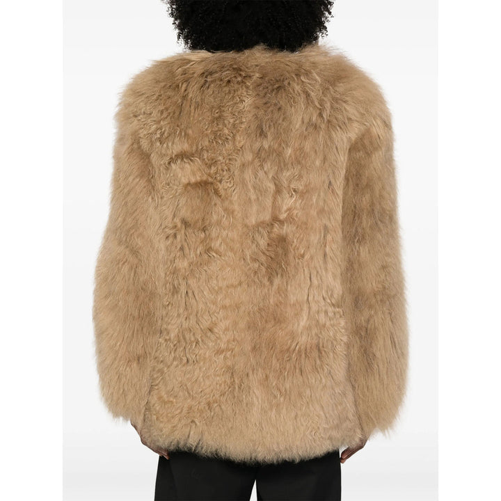 Prada Brown Jackets - Faux Fur & Shearling Jackets Women