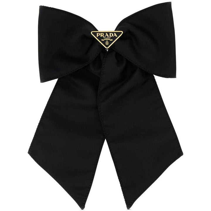 Prada Black Hair Accessories Women