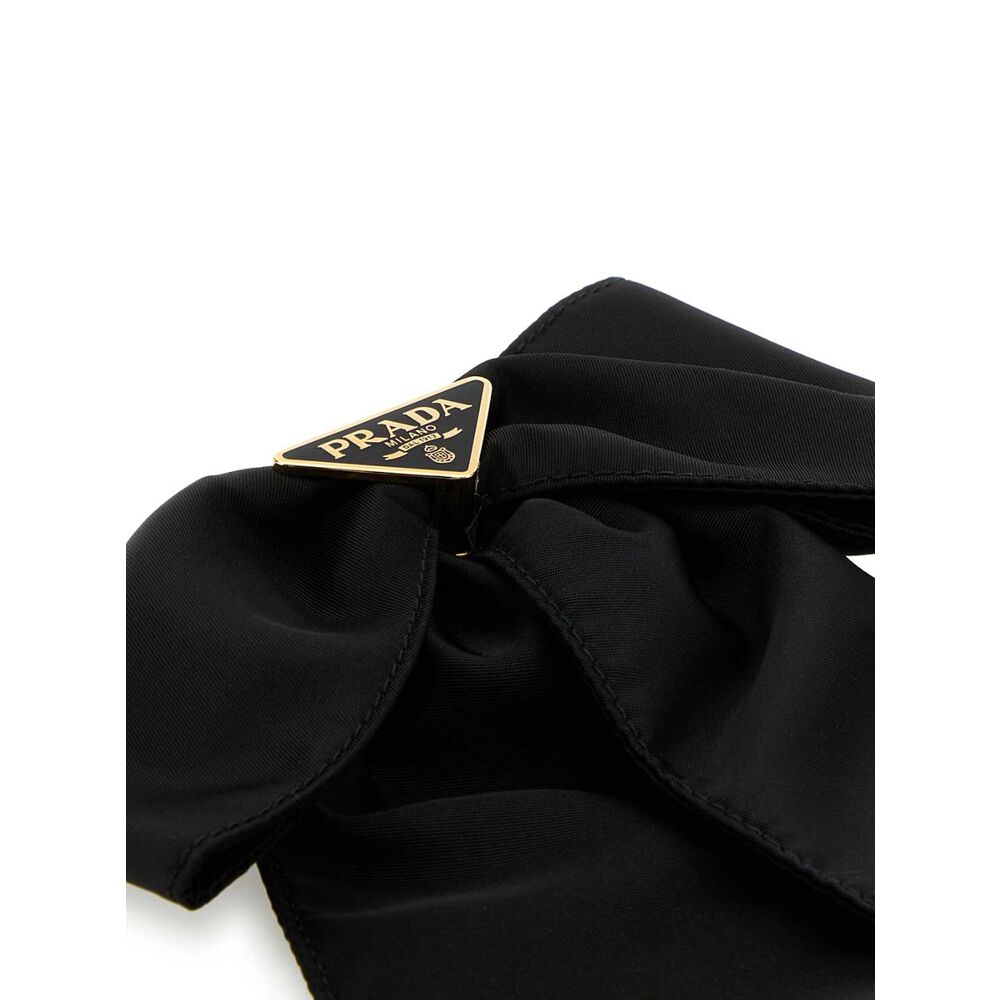 Prada Black Hair Accessories Women