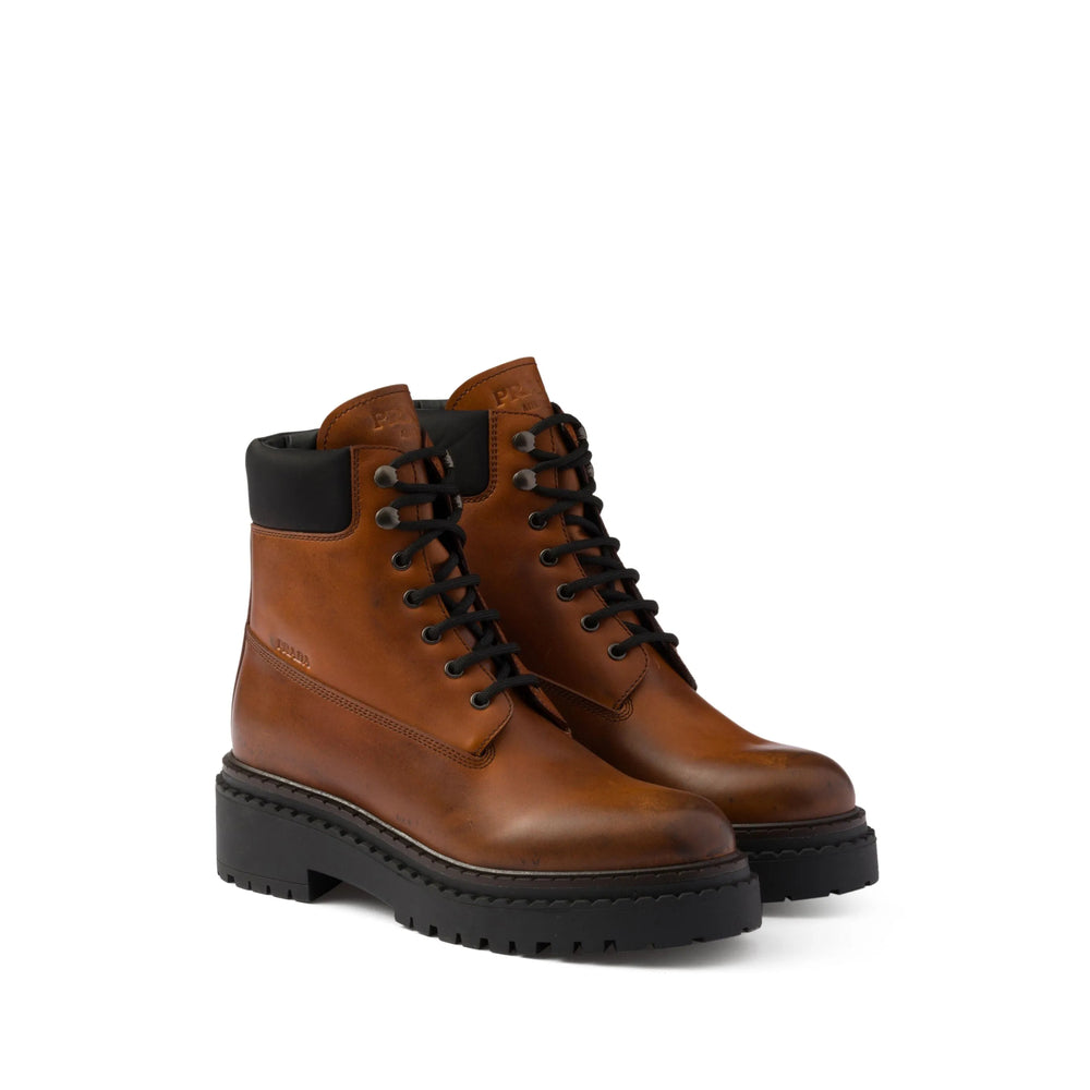 Prada Brown Boots Women