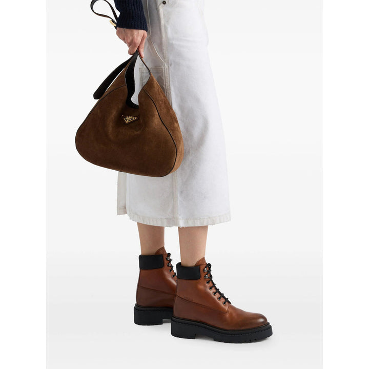 Prada Brown Boots Women