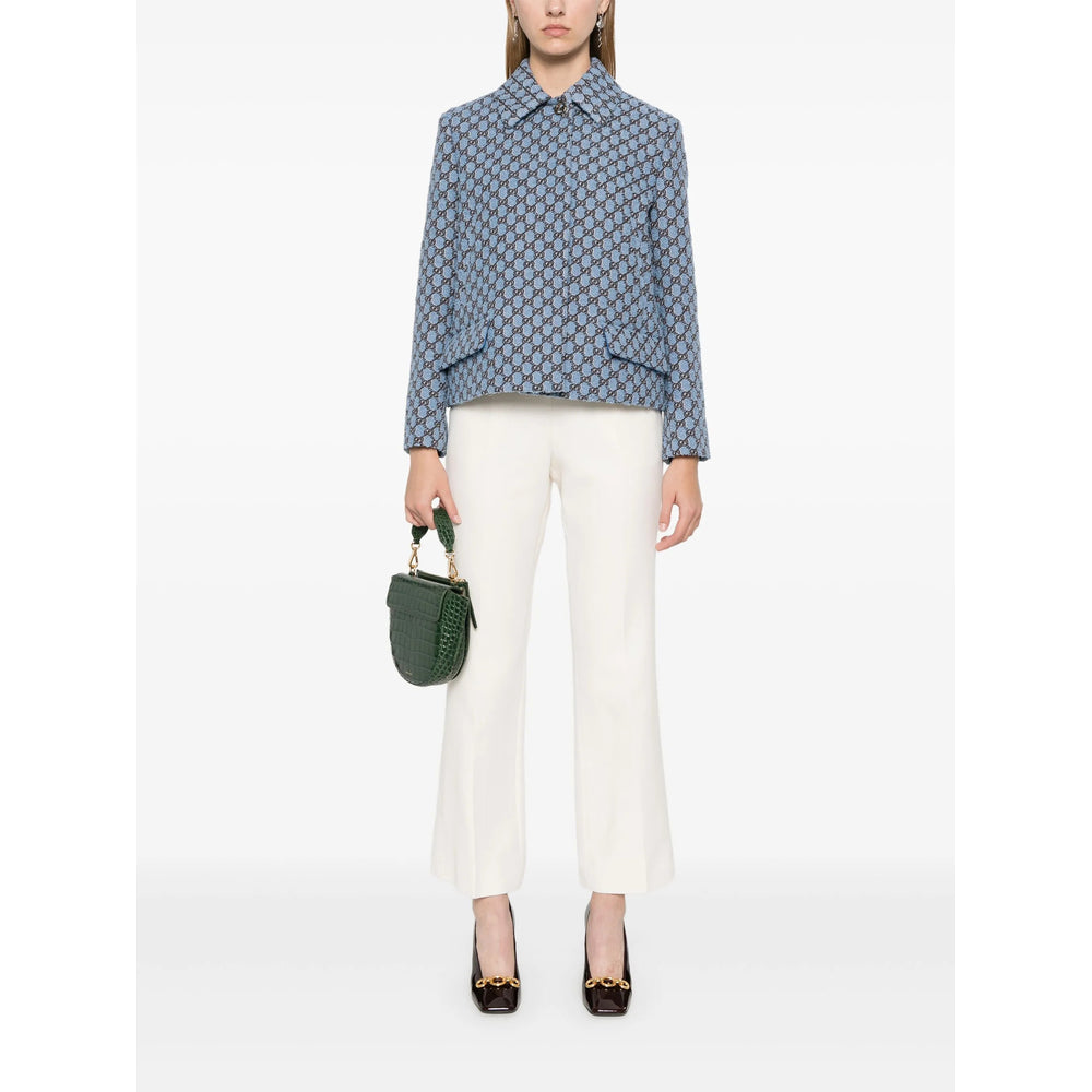 Gucci Neutrals Trousers - Flared Trousers Women
