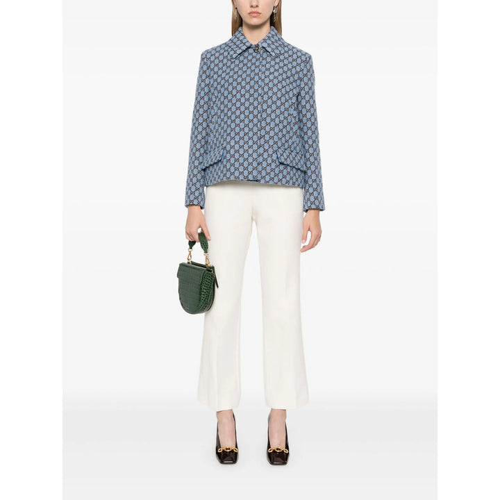 Gucci Neutrals Trousers - Flared Trousers Women