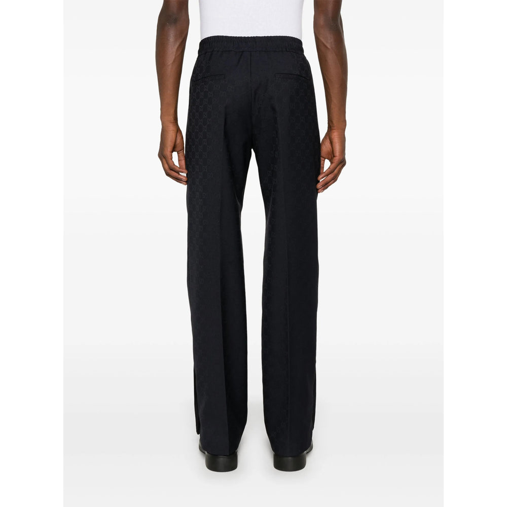 Gucci Blue Trousers - Regular & Straight-Leg Trousers Men
