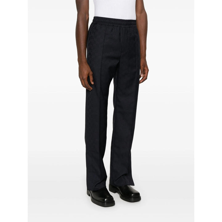 Gucci Blue Trousers - Regular & Straight-Leg Trousers Men