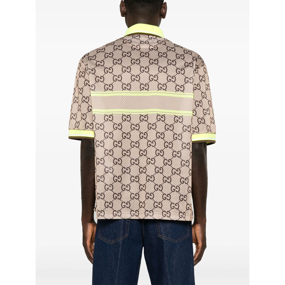 Gucci Brown Polo Shirts Men
