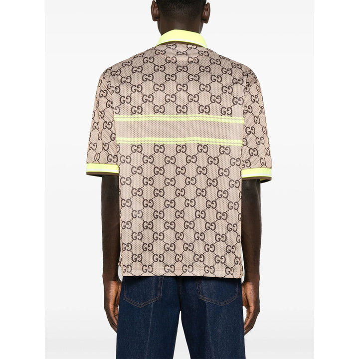 Gucci Brown Polo Shirts Men
